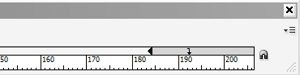 Figure 10. Define a leader for a right indent tab by defining a tab positioned outside the length of your line.