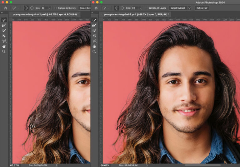 How to Mask Hair Using Today’s Techniques in Photoshop