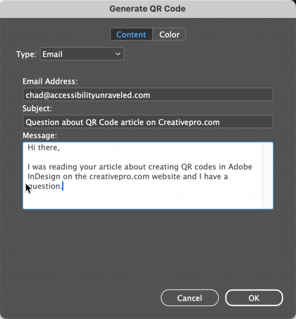 How to Make QR Codes in InDesign CreativePro Network