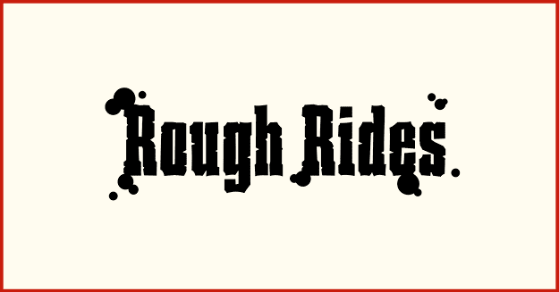Figure 3. A dirt bike rental company may find a messier logo that suggests a mud-splattered tire tread attracts more customers than a simpler design.