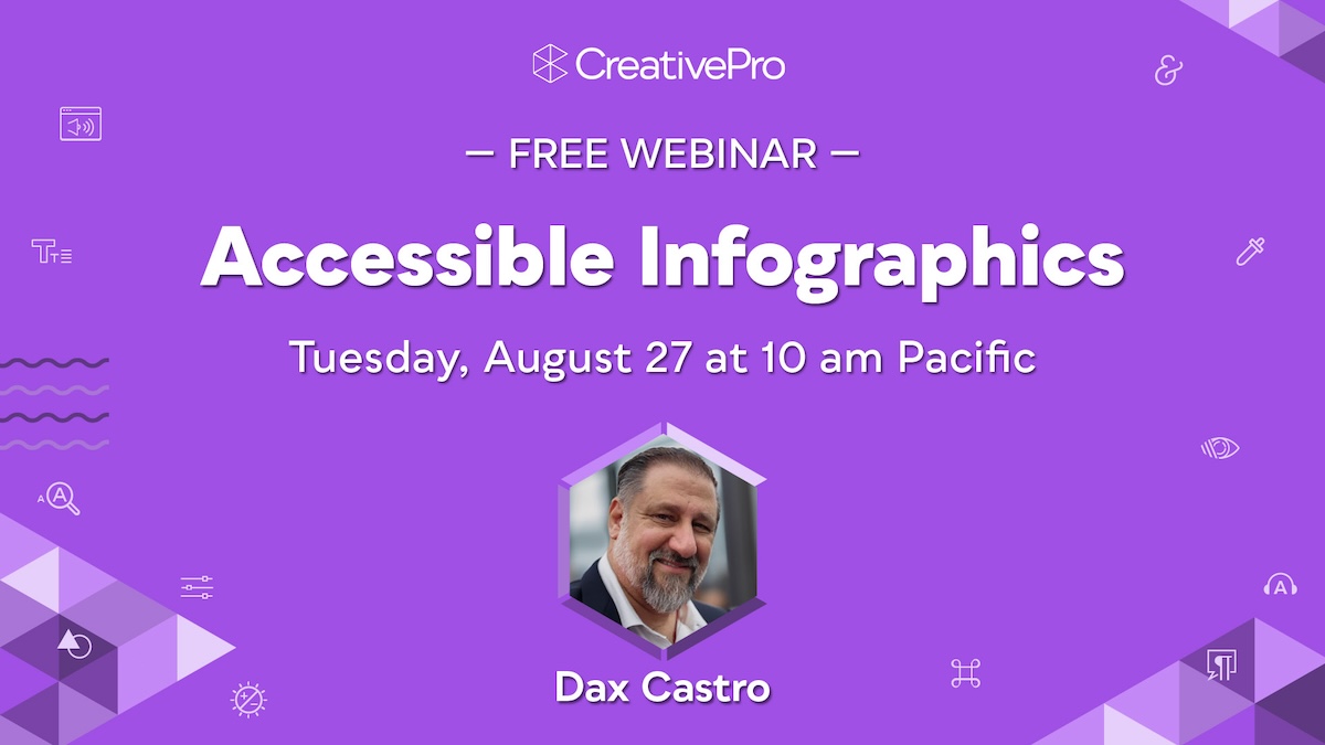 Free Webinar: Accessible Infographics | CreativePro Network