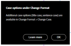 Using Find/Change Case in InDesign | CreativePro Network