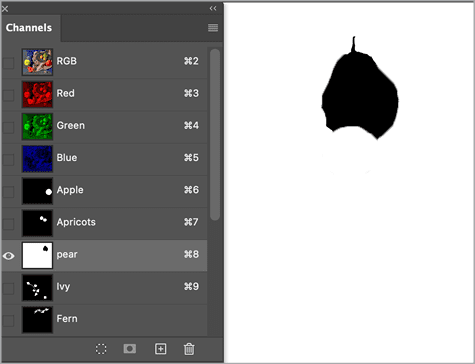 Figure 4. Anything you can do to a grayscale image you can also do to a channel.