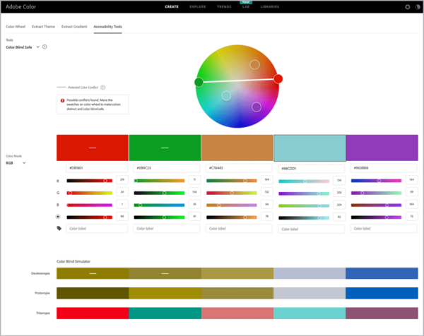Choosing Color Combinations for Accessibility