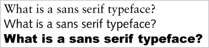 The Best Sans Serif Fonts