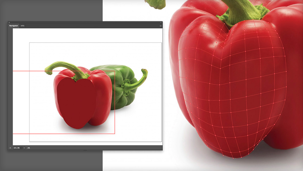 gradient mesh effects in Illustrator
