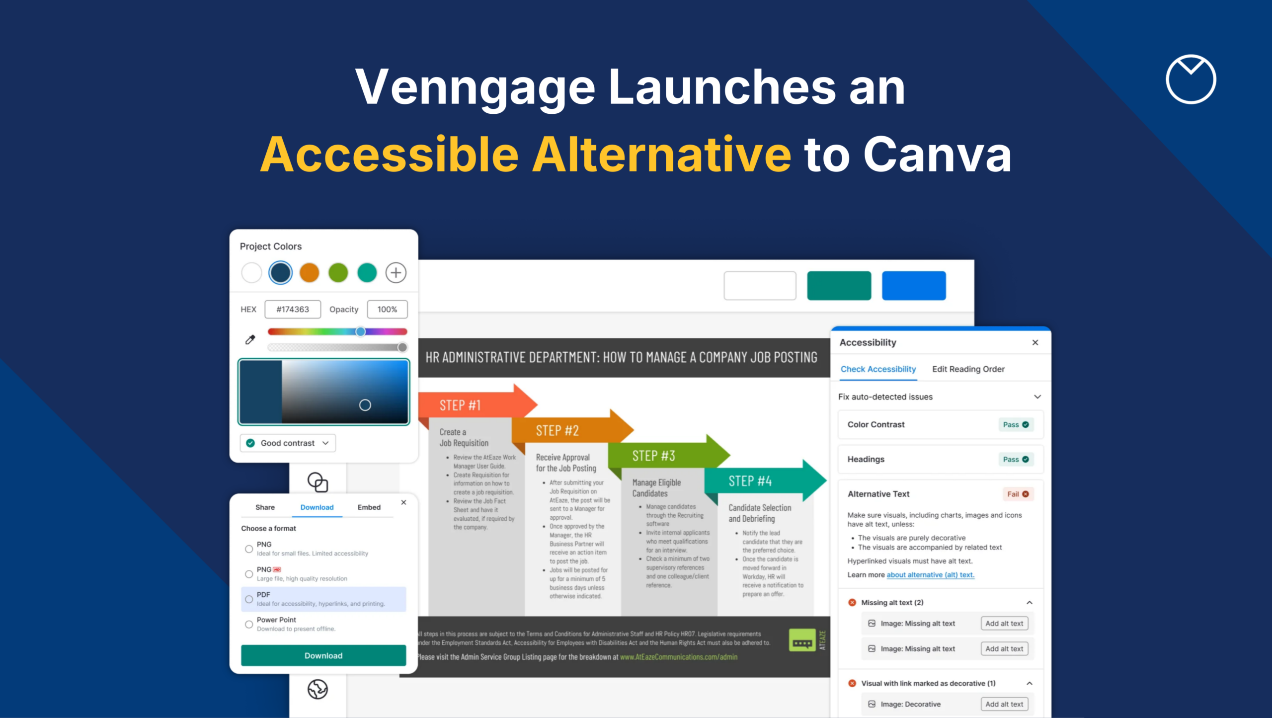 Venngage Launches an Accessible Alternative to Canva