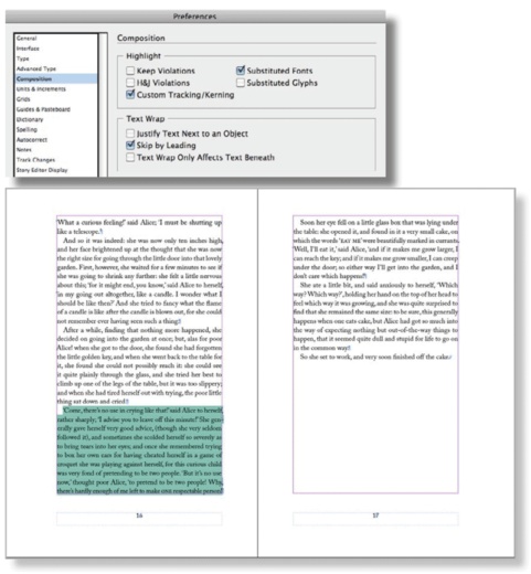 Fixing Widows, Orphans, and Runts in InDesign