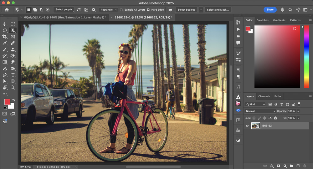 New features in Photoshop 2025: intricate selections