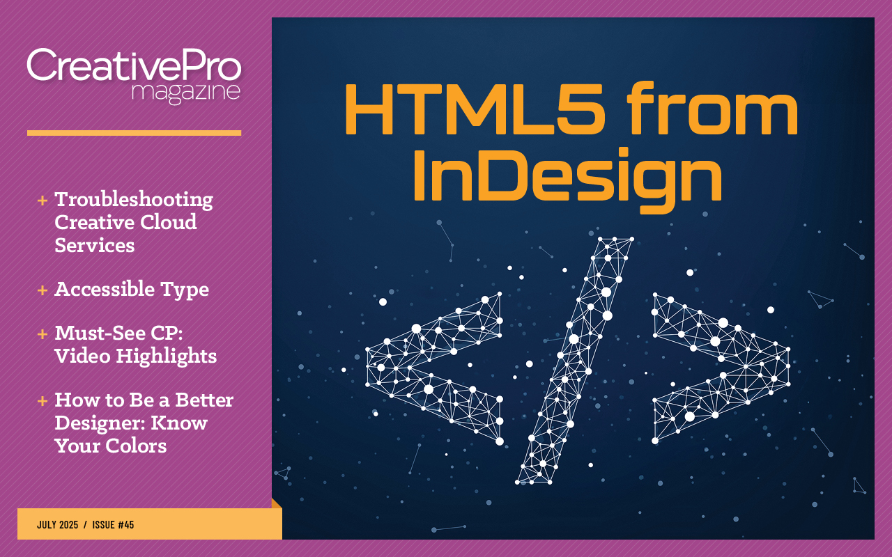 HTML5 from InDesign