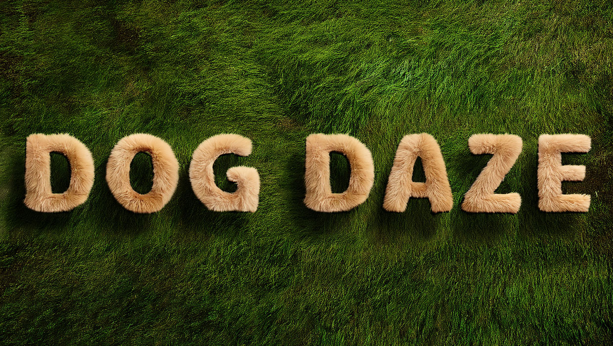 Photoshop furry text