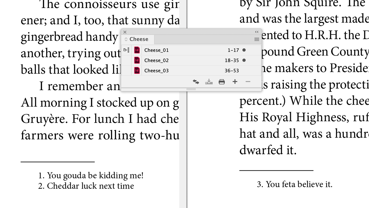 A Script to Continue Footnote Numbering Across Book Documents in InDesign