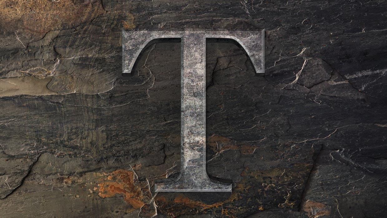 textured type in Photoshop and Illustrator