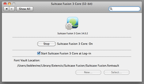 extensis suitcase fusion support