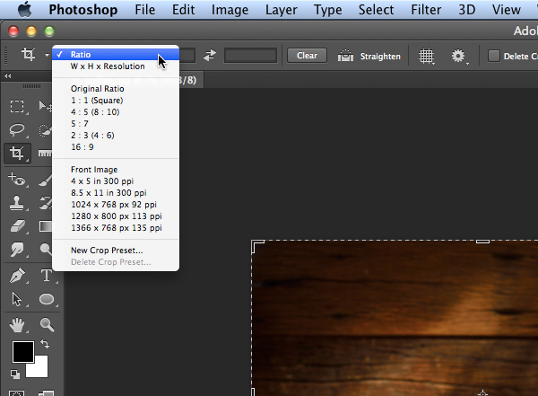 How to make a image smaller in photoshop