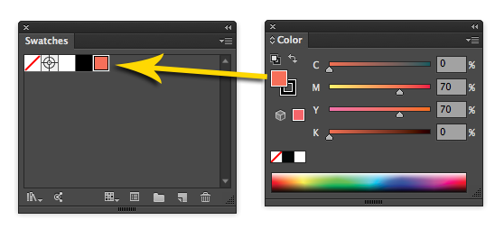 Creating a Color Swatch