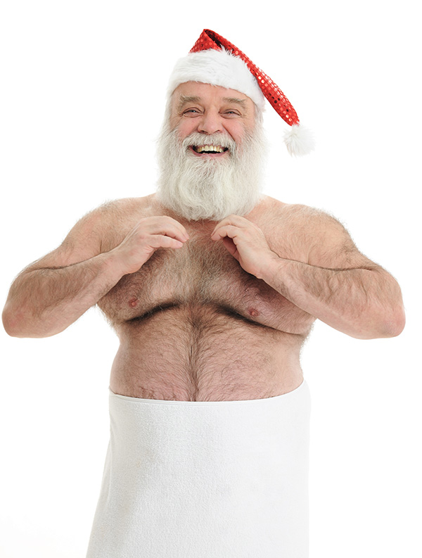 Fat Naked Santa