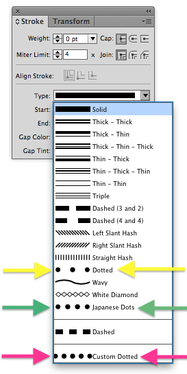 Understanding Dotted Stroke Styles In Indesign Creativepro Network