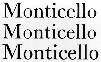 princeton monticello font download