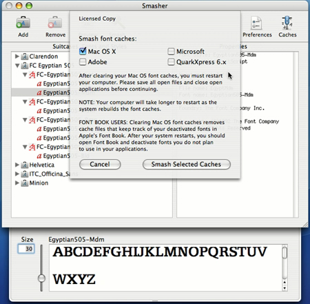 linotype font explorer for mac