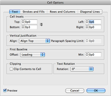 active tables indesign reviews